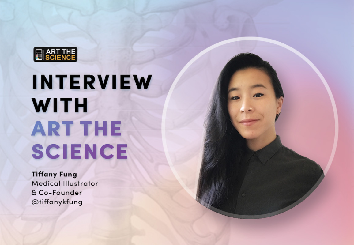 Tiffany Fung medical illustrator featured in Art the Science interview