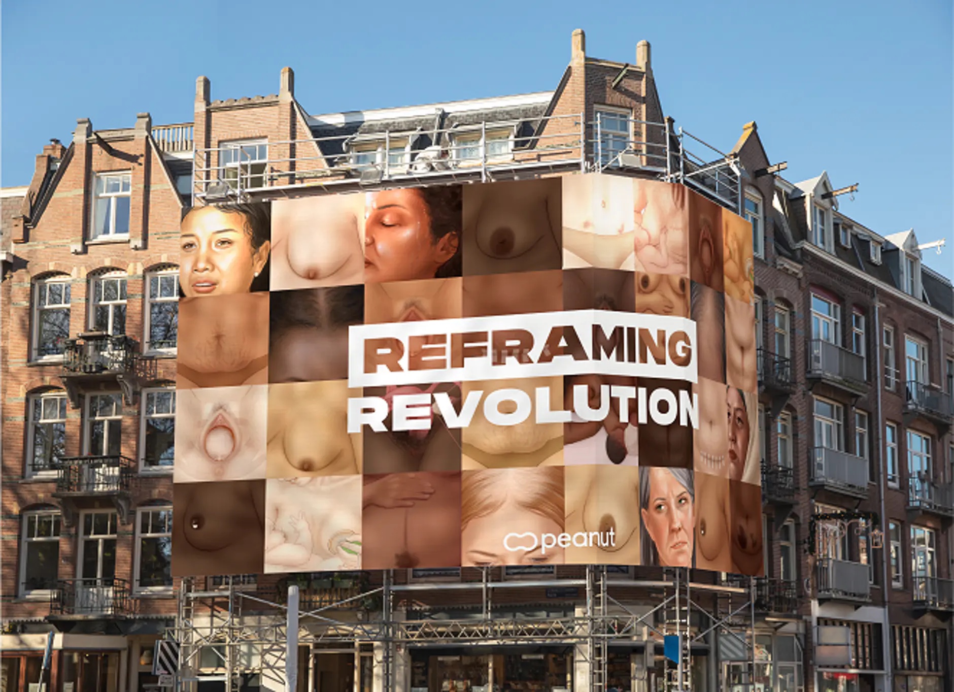 Diverse women's health medical illustration – Reframing Revolution series by Biotic Artlab