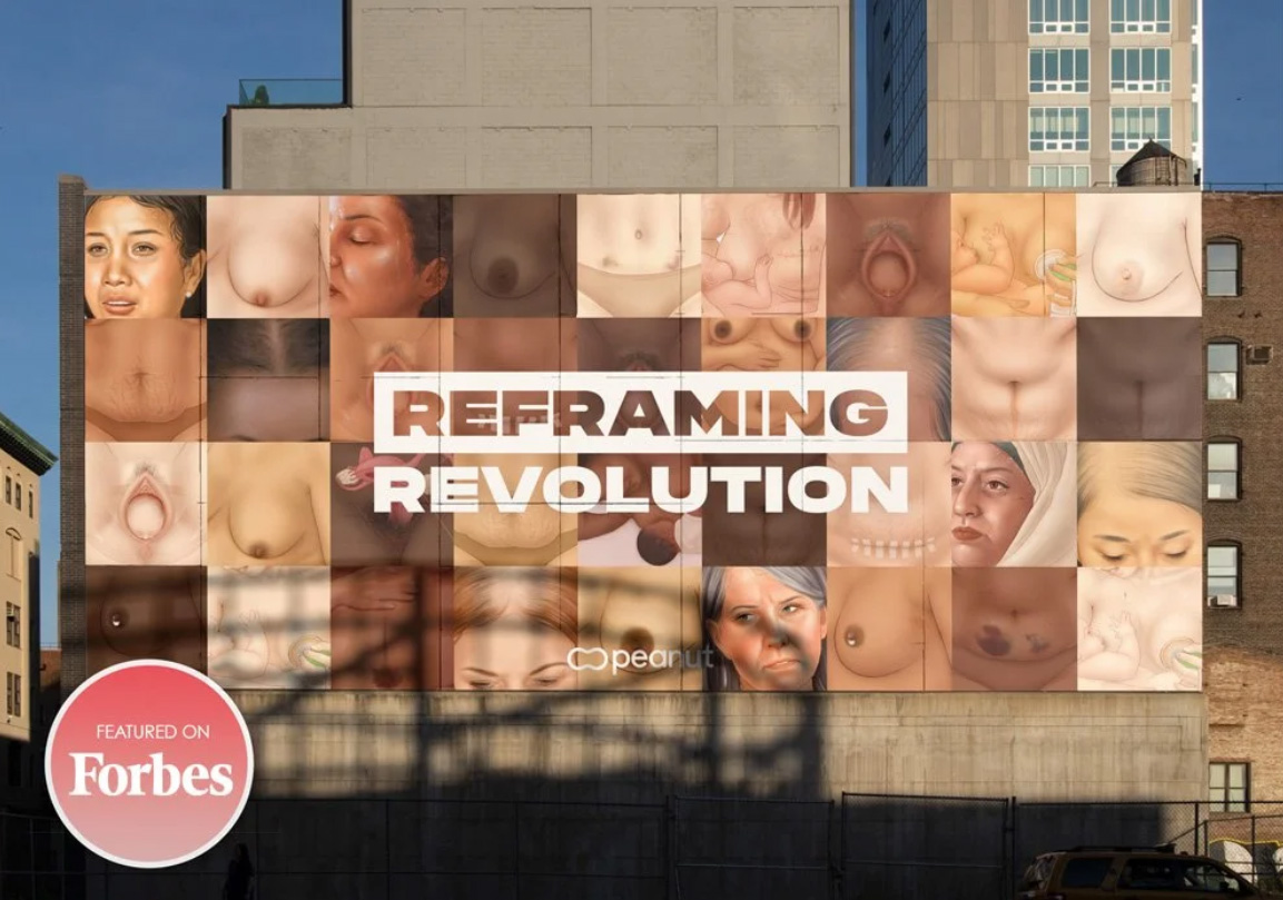 Biotic Artlab Reframing Revolution women's health illustrations featured in Forbes