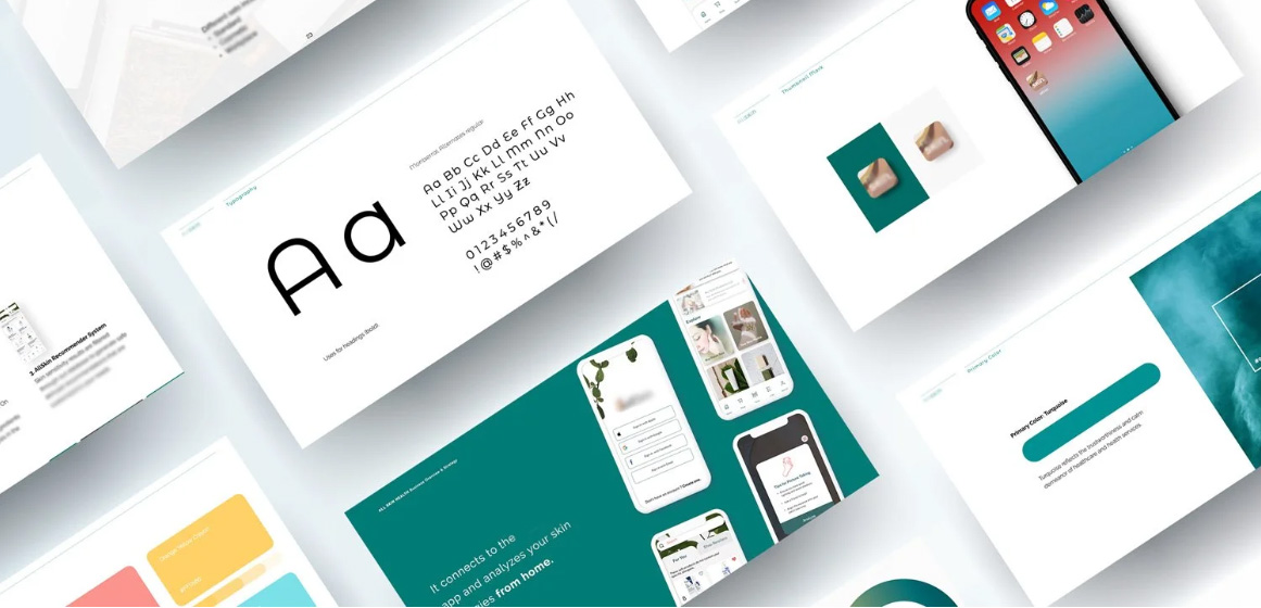 Healthcare pitch deck design examples by Biotic Artlab