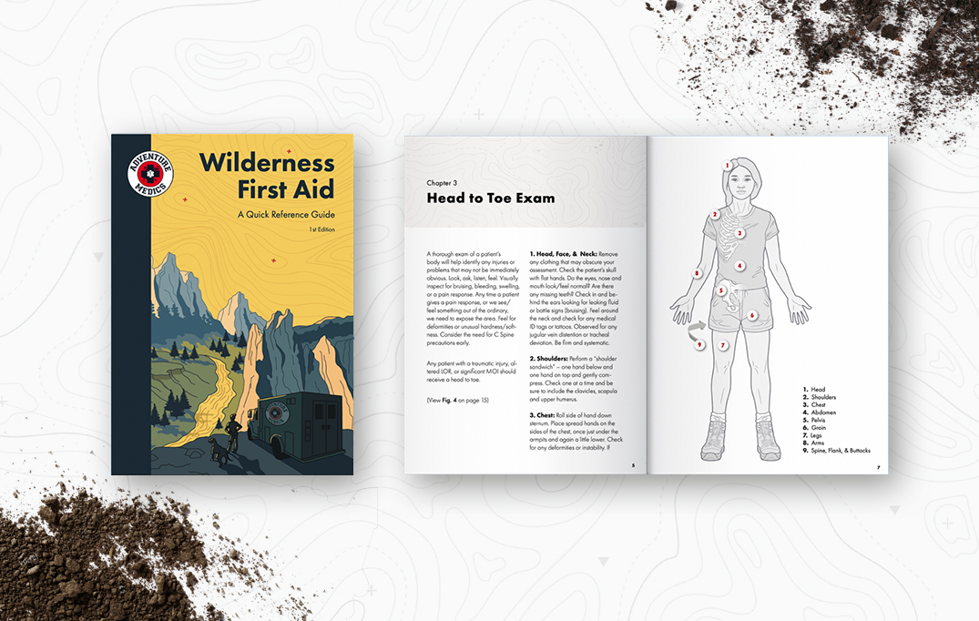 Wilderness first aid guide medical illustration – page 2